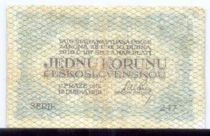 Paper legal tenders - Detail